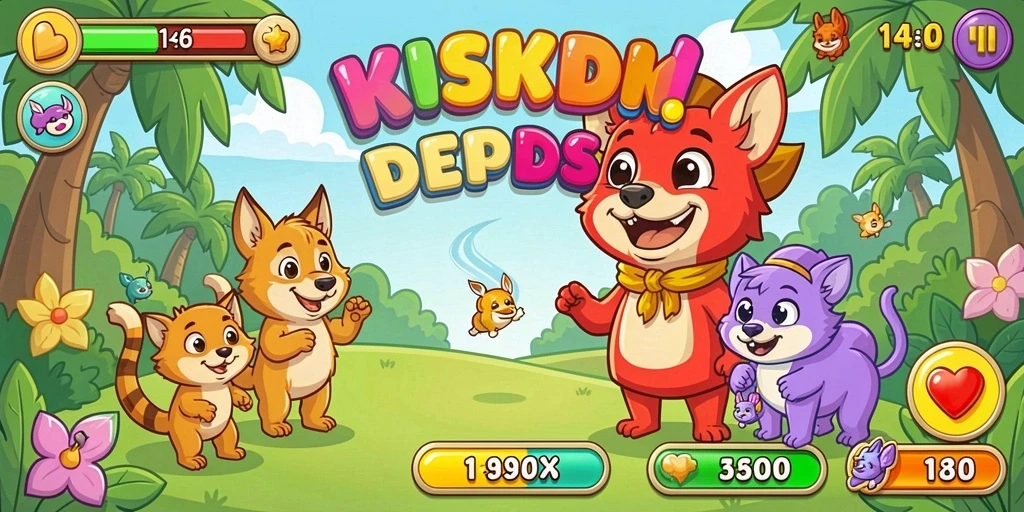 d06 - Menampilkan karakter unik yang dapat dipilih pemain.